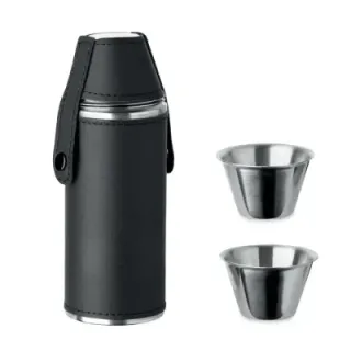 Hip flask with shot cups - MO2628 (MOCN#03)